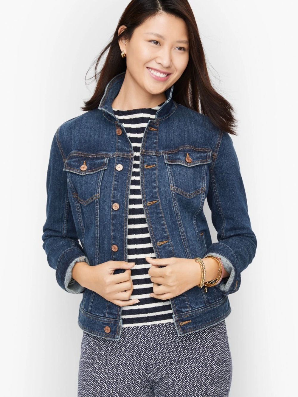 NWT Talbots Classic Denim Jacket Size 3X
